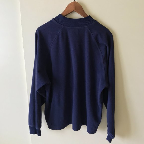 Adidas Mens Fleece Crewneck pullover Sweatershirt - Picture 3 of 8